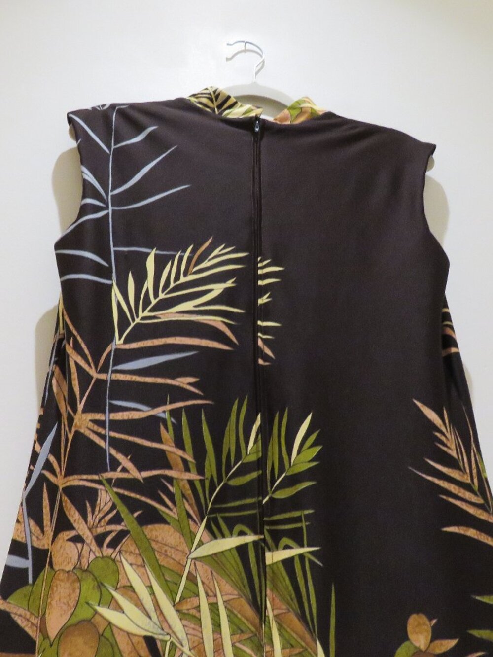 VINTAGE WALTAH CLARKE'S HAWAII Hawaiian Muumuu Floral Maxi Dress Retro Tropical - Picture 13 of 14
